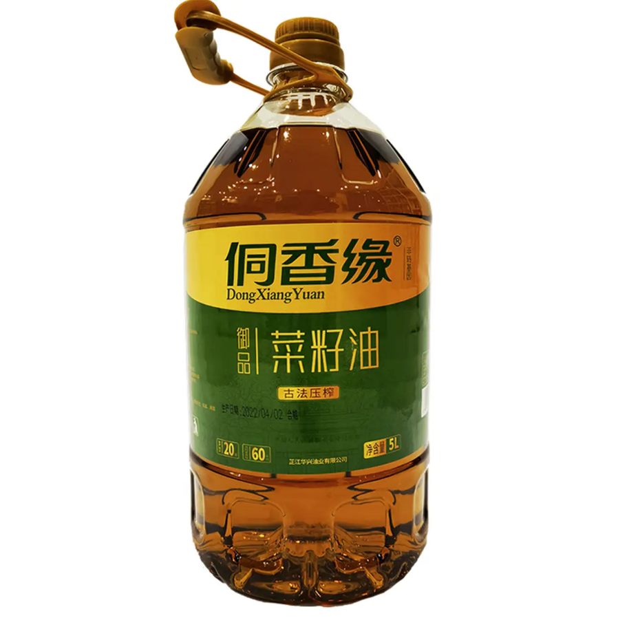 侗香缘御品菜籽油 5L/1桶