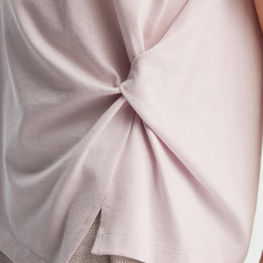 PURE TOUCH 26春夏新款扭结无袖T恤百搭棉混纺解构上衣商场同款 商品图2