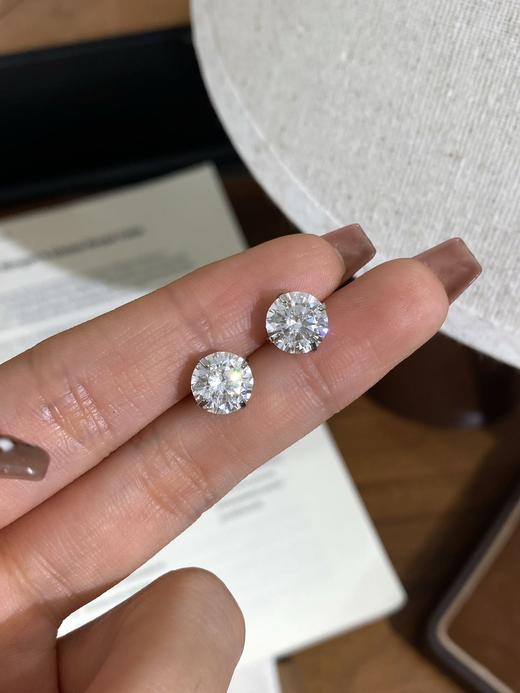 医用穿刺级钛合金🪞莫桑钻防敏免摘耳钉 商品图14