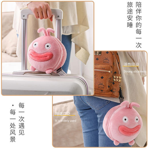 【眼罩枕头二合一 ！ 便携收纳】卡通动物多用枕可爱多功能旅行枕 康乐屋两用二合一眼罩便携枕头。xb 商品图2