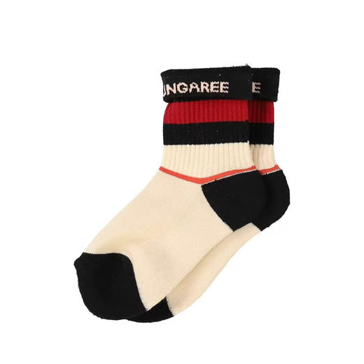 2026春夏新色儿童亲子日潮糖果配色松紧口百搭中高筒袜四色入 商品图1