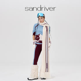 羊绒针织流苏围巾  SJF97P781A SJF97P781N