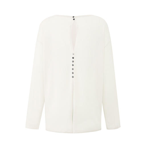 【2件9折】【Petit Bari】Petit Bari垂坠感莱赛尔亚麻开衩罩衫遮阳上衣 商品图8