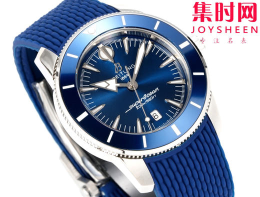 BLS百年灵 超级海洋文化系列 男士腕表 表径42mm 胶带款 商品图4