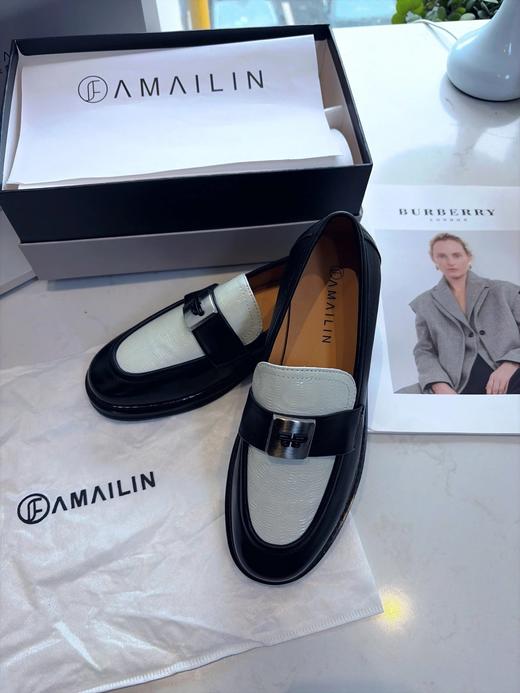 无补！实体店订单尾货！头层牛皮！春夏一脚蹬英伦风小皮鞋(小一码拍❗)  26Y04074- 商品图1