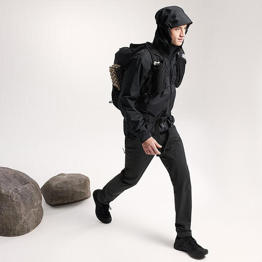 LeWalk乐行GAMMA PANT轻量男子防风防水软壳长裤户外登山情侣款 商品图0