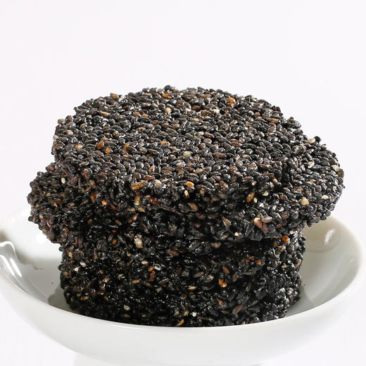 【黑芝麻营养，养生兼顾】黑芝麻饼零蔗糖饼干老人小孩孕妇零食办公室糕点点心香酥.xb 商品图2