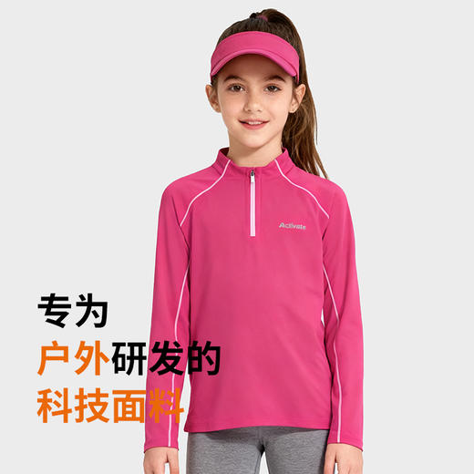 乐人家族亲子款户外抽湿衣|快速导汗蒸发，运动不粘身，户外必备 商品图5