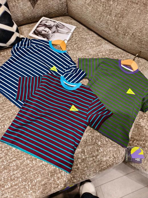 儿童山系撞色条纹T恤/山系户外防泼水登山裤  26Y04079- 商品图5