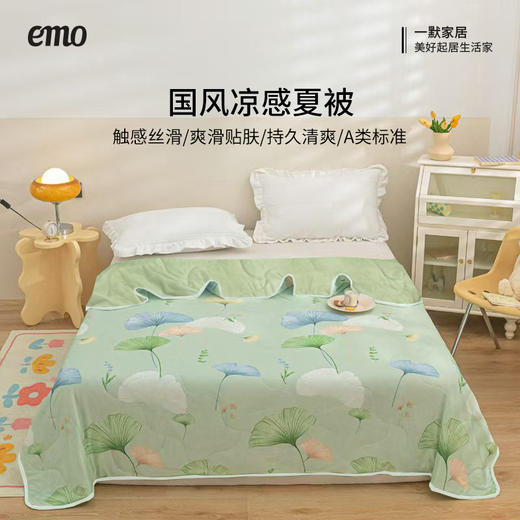 一默国风夏凉被 商品图1