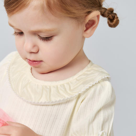 迷你巴拉巴拉婴儿连体衣柔软亲肤甜美可爱网纱宝宝裙子26夏新品 商品图4