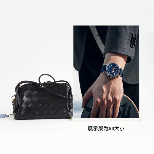 【95新】BV葆蝶家黑色Concert编织贝壳包单肩包女士090426AK05 商品图9