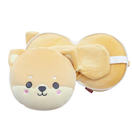 【眼罩枕头二合一 ！ 便携收纳】卡通动物多用枕可爱多功能旅行枕 康乐屋两用二合一眼罩便携枕头。xb 商品图3