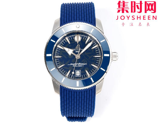 BLS百年灵 超级海洋文化系列 男士腕表 表径42mm 胶带款 商品图0