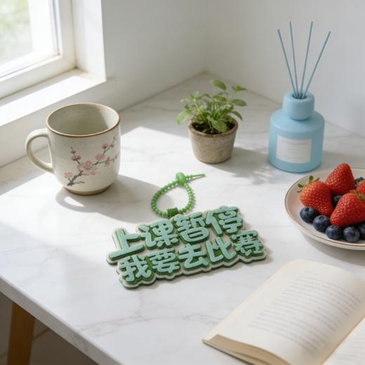 包挂“上课暂停我要去比赛” 商品图2