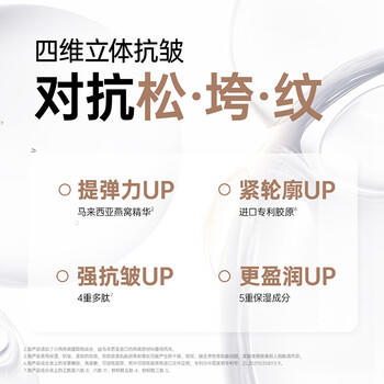 袋鼠妈妈护肤品保湿面霜燕窝抗皱紧致春夏滋养肌肤精华霜50g 商品图0