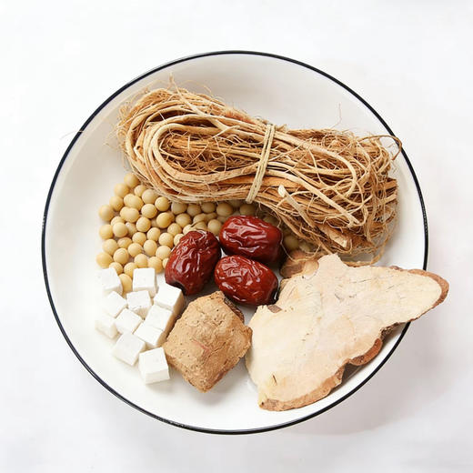 “中国供销合作社联名 莫氏鸡煲配方”徽缘堂 五指毛桃陈皮茯苓煲鸡汤料包 150g*3袋 商品图7