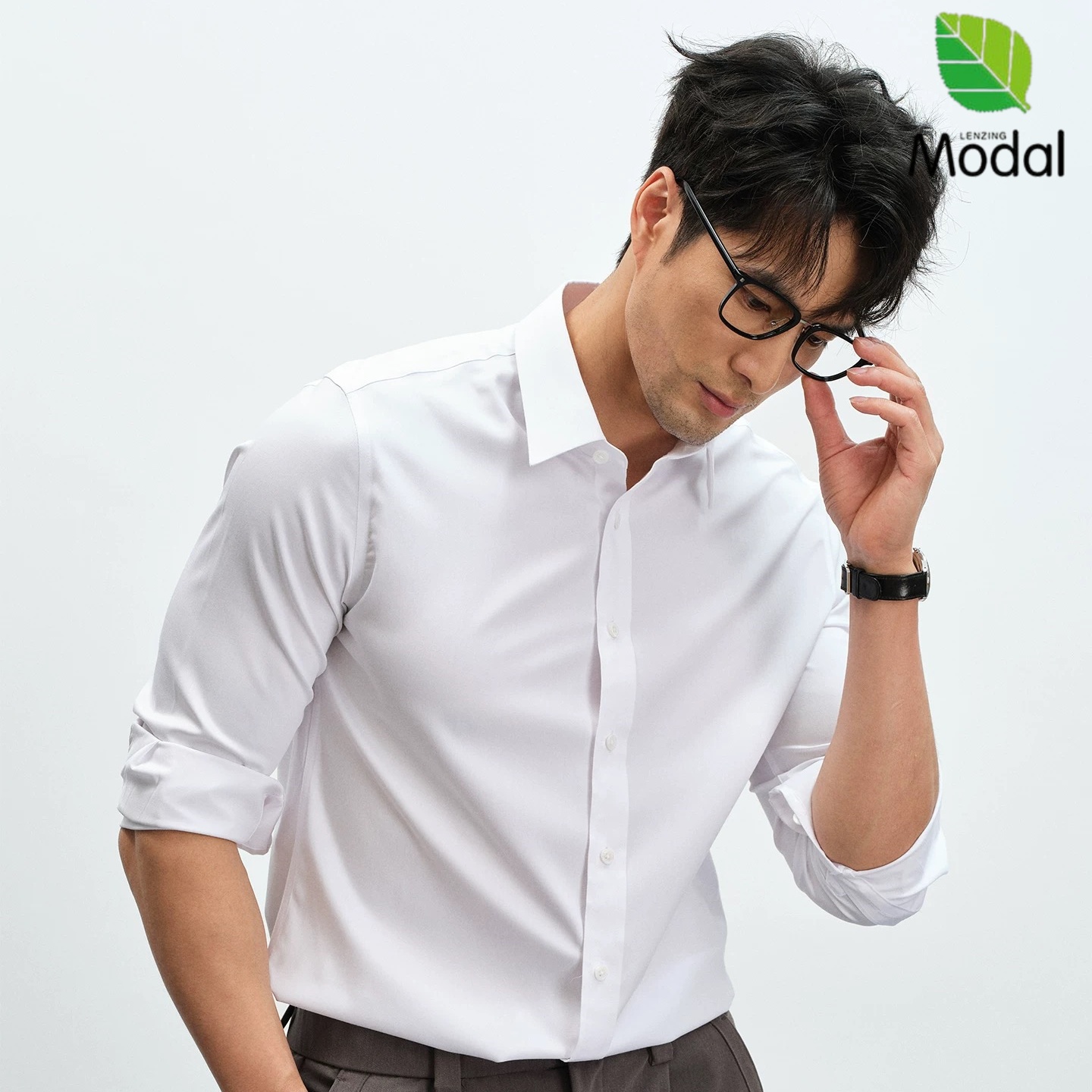 【72小时发出】Gesamy男士兰精莫代尔长袖/短袖衬衫 物理免烫可机洗 HEIQ智能控温 复合莫代尔材质弹性佳无拘束 柔软亲肤透气舒适