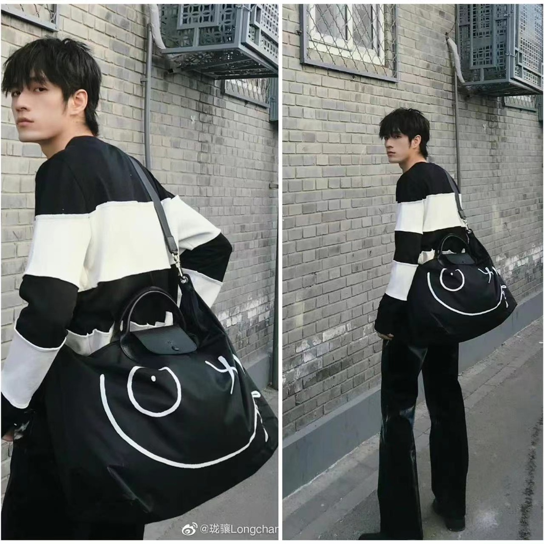 珑骧ANDRE联名款大号涂鸦旅行袋