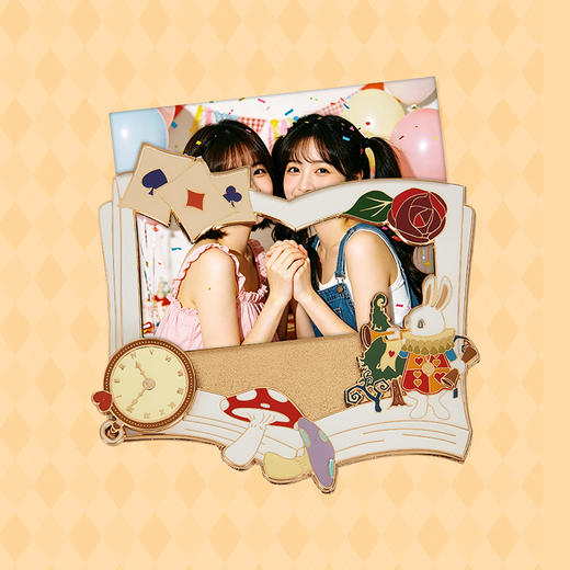 大英博物馆 爱丽丝漫游奇境系列 怀表兔下午茶可拆分冰箱贴/相框冰箱贴 商品图13