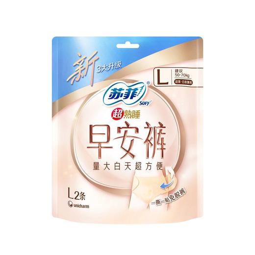 苏菲L号2片早安日安心裤 商品图0