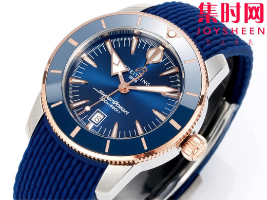 BLS百年灵 超级海洋文化系列 男士腕表 表径42mm 胶带款 商品图3