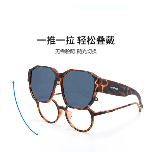 【OLIVIO&CO太阳镜】近视套镜系列 12Y+ 商品图3