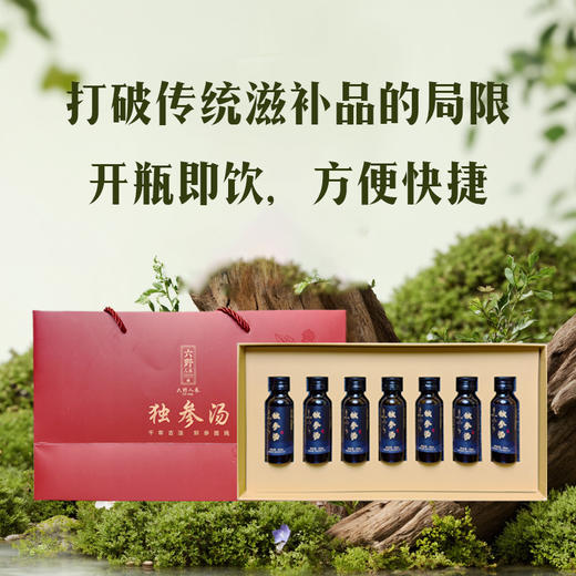 六野人参独参汤 25ml*7/盒  2盒1提 开屏即饮轻滋养 商品图2