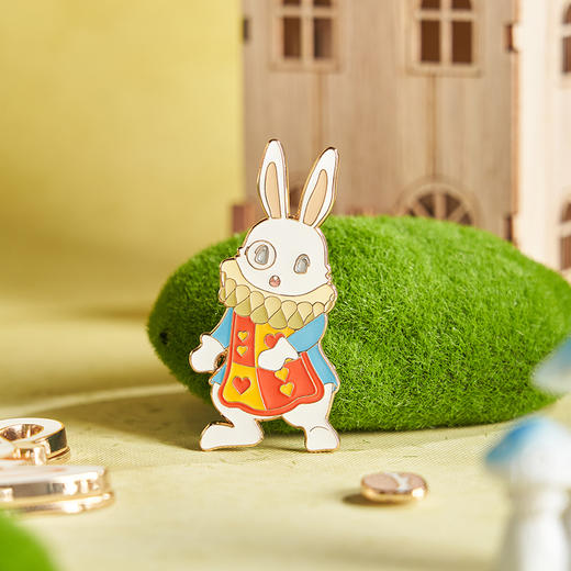 大英博物馆 爱丽丝漫游奇境系列 怀表兔下午茶可拆分冰箱贴/相框冰箱贴 商品图7