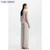 PURE TOUCH 26春夏新款扭结无袖T恤百搭棉混纺解构上衣商场同款 商品缩略图4
