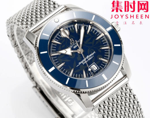 BLS百年灵 超级海洋文化系列 男士腕表 表径42mm 米兰钢带款 商品图4