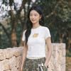 商场同款|森马短袖T恤女夏短款镂空蝴蝶结2026新款设计感甜美上衣 商品缩略图1