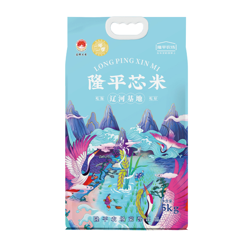 隆平芯米 辽河基地大米 5kg