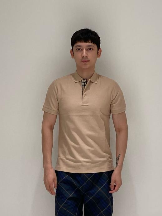 Bur*同款经典天丝珠地棉POLO衫 商品图9