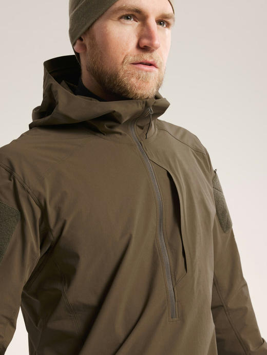 LeWalk军茑GAMMA SL ANORAK 半拉链连帽软壳衣军版防晒外套防泼水 商品图5