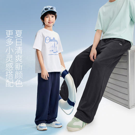 男女童针织单裤夏季新款安奈儿童装EM626825 商品图1