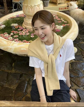 少量 订单余！ 拉夫经典刺绣logo短袖体恤！