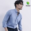 【72小时发出】Gesamy男士兰精莫代尔长袖/短袖衬衫 物理免烫可机洗 HEIQ智能控温 复合莫代尔材质弹性佳无拘束 柔软亲肤透气舒适 商品缩略图3