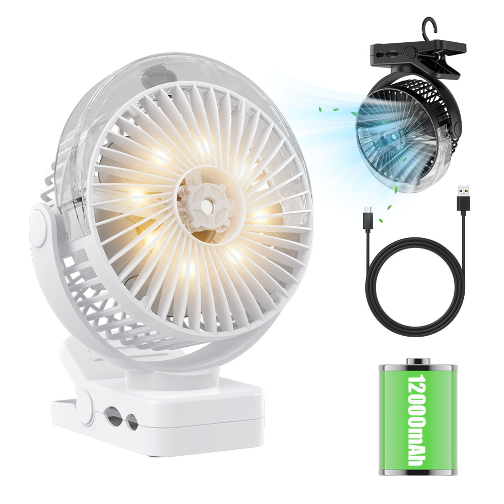 Portable Mini Fan F173H - USB Rechargeable - Image 7