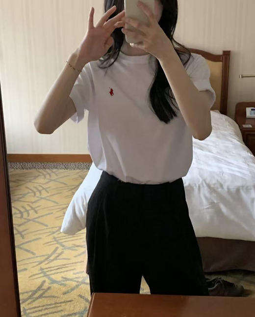 少量 订单余！ 拉夫经典刺绣logo短袖体恤！ 商品图5