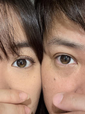 .CHONOS 定轴日抛 浮光记 蜜琉璃蓝金美瞳【14.2mm 日抛10片装】