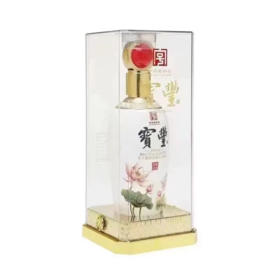 2023年宝丰荷塘月色，50度清香型白酒，整箱500ml*6瓶。