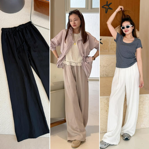 2604314    棉天丝 夏日凉爽 阔腿裤 商品图0