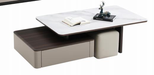 茶几DX-CJ2606 （带2个西皮凳） 商品图0