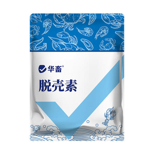 华畜脱壳素500g 可溶性钙脱壳硬壳快 补充钙磷镁等微量元素 商品图8