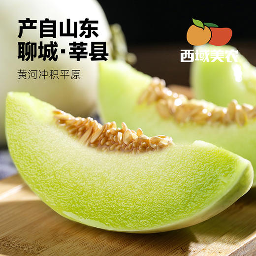 山东玉菇甜瓜   冷藏一下软糯丝滑 冰淇淋口感 多汁蜜甜 清爽不腻 新鲜当季 商品图3