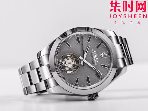 JB劳力士格磁型系列陀飞轮 Label Noir蚝式 劳力士陀飞轮 116400闪电针 真陀飞轮机芯 男士腕表 商品图7