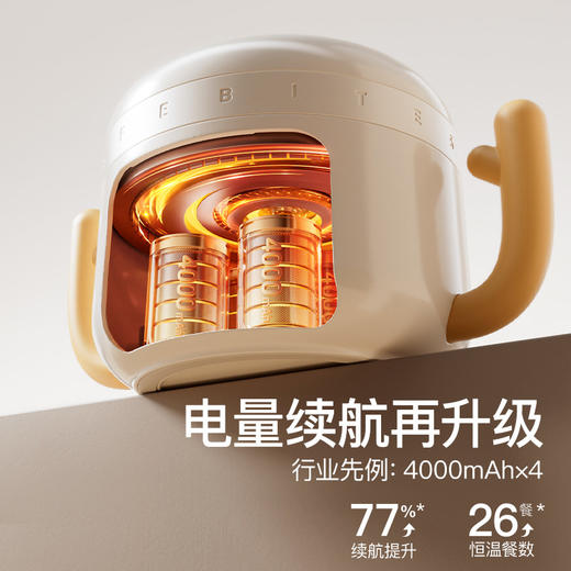 skuld时蔻智能儿童恒温辅食碗婴儿保温加热宝宝专用 k10max 商品图4