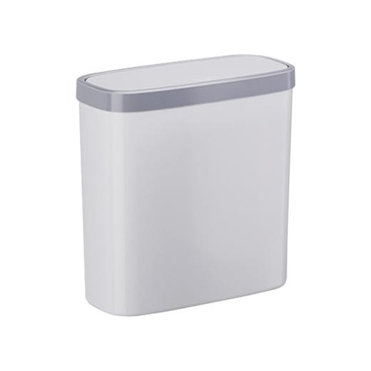 全格窄缝弹盖垃圾桶 商品图5