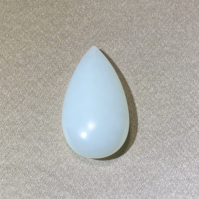 和田玉（白玉）俄料挂件--水滴41*22mm/16.25g